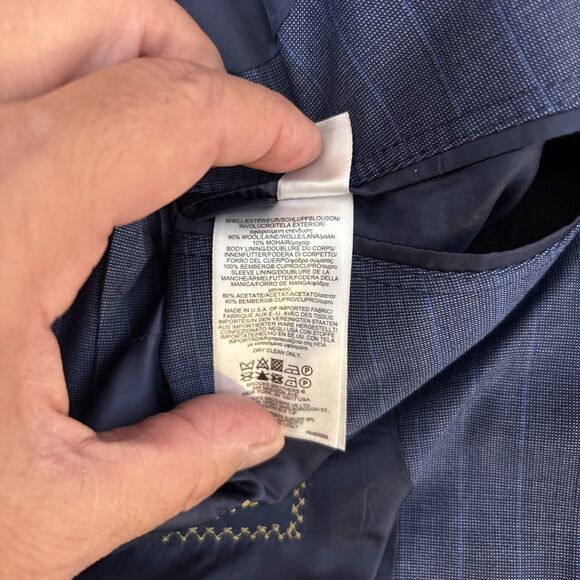 Brooks Brothers 1818 Regent Suit Drago Wool Mohair Unstructured 44L 38W 32I - Picture 10 of 15